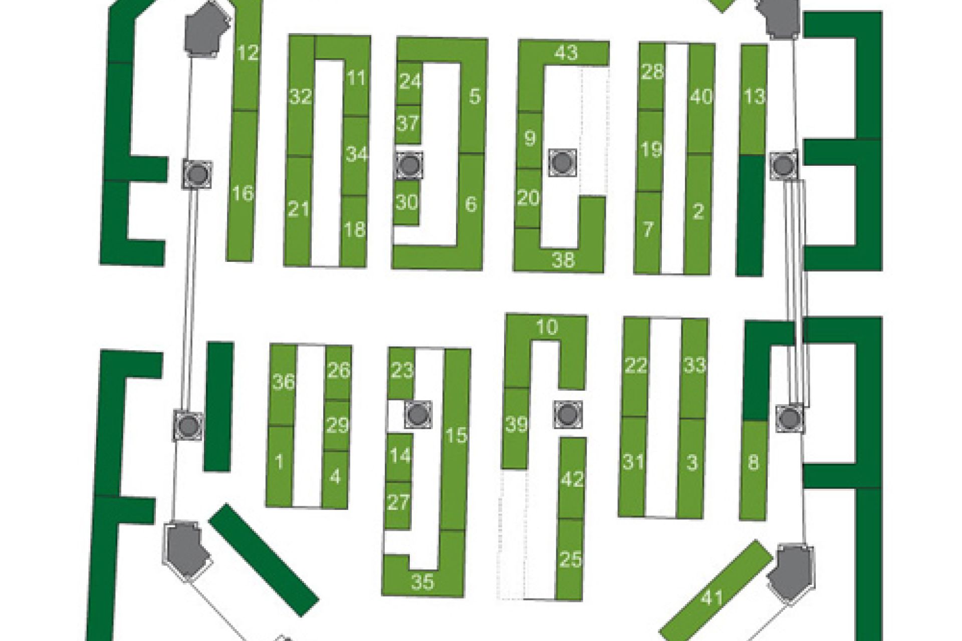 Plano de la Plaza Nagusia