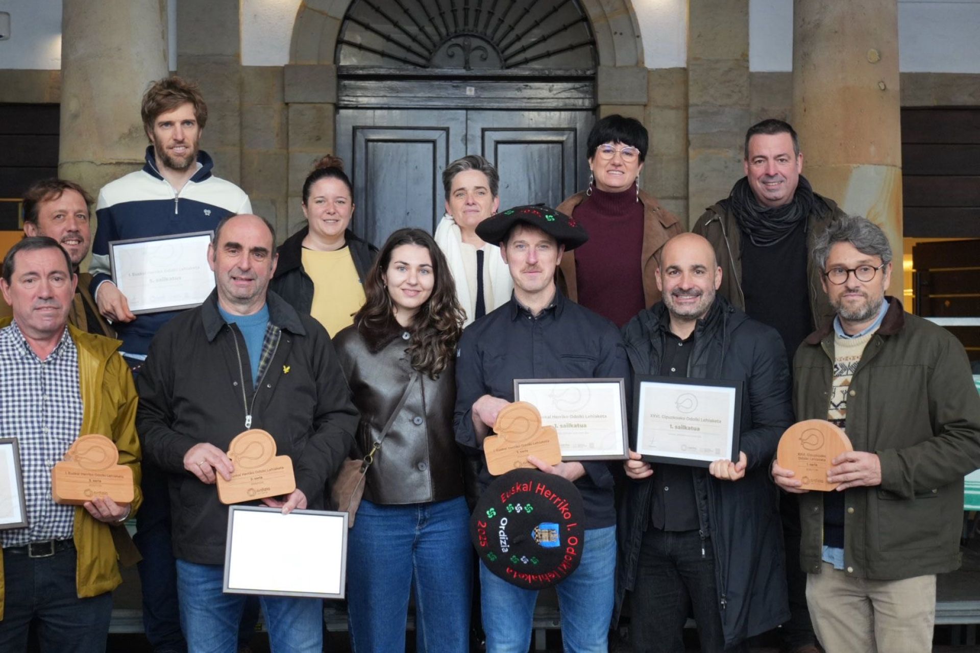 La carnicería Mujika vence en el I. campeonato de Euskal Herria de morcilla y el XXVI. Campeonato de Gipuzkoa de morcilla