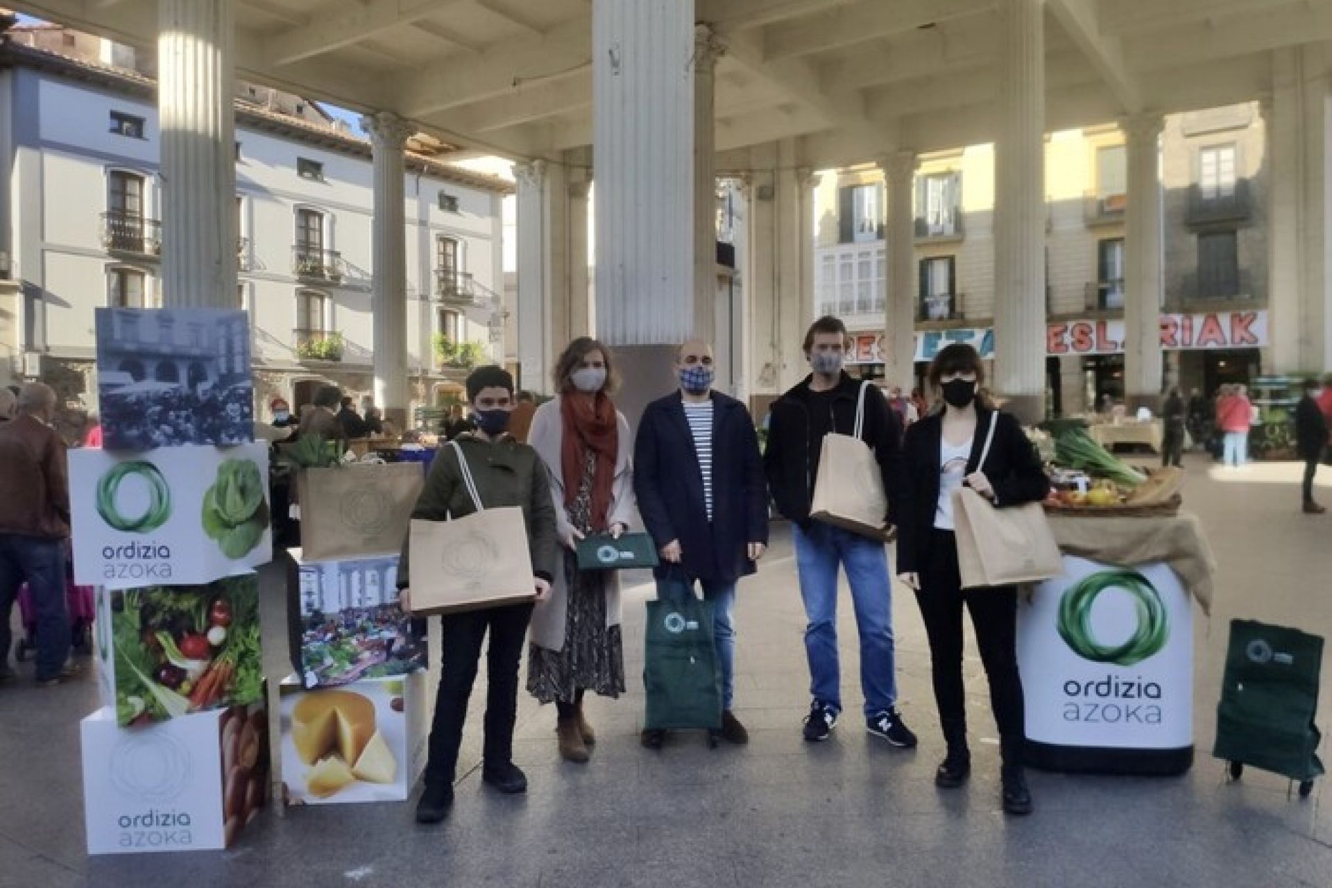 El mercado de Ordizia estrena nueva imagen