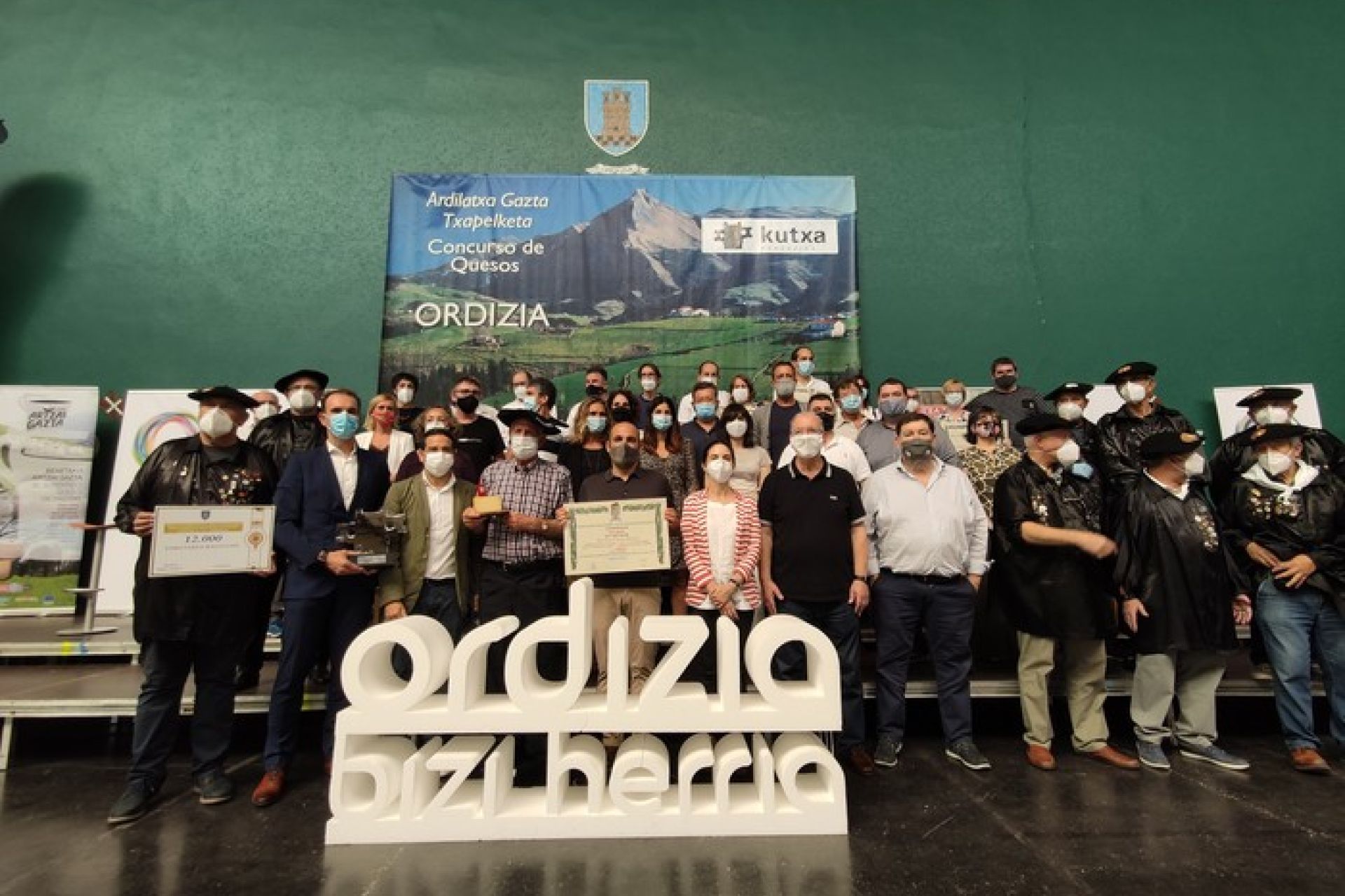 Patxi Lopez de Uralde vence el XLVII concurso de quesos de Ordizia