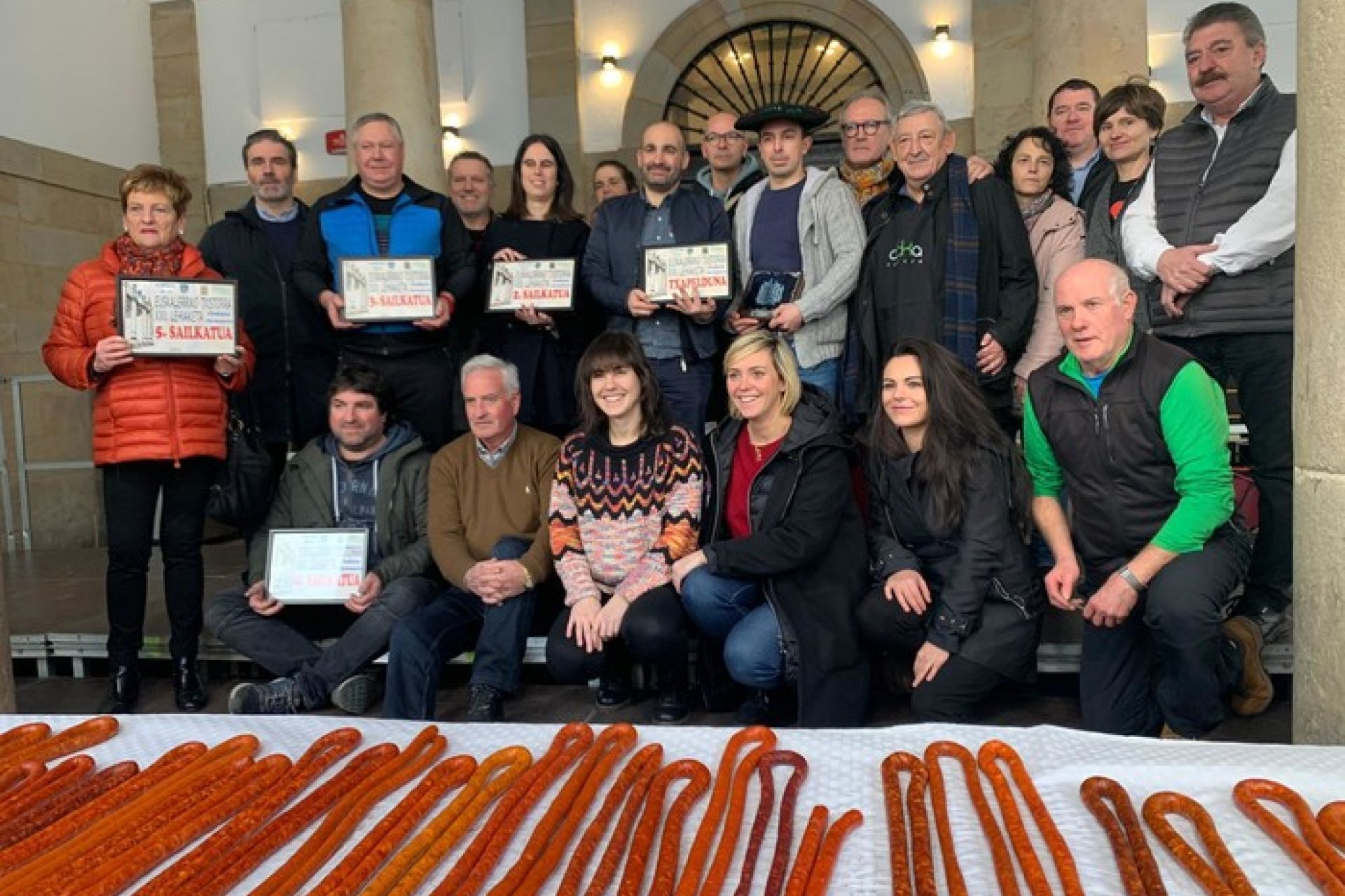 Ordiziako Lasa Harategiak irabazi du Euskal Herriko XXII. Txistorra Lehiaketa